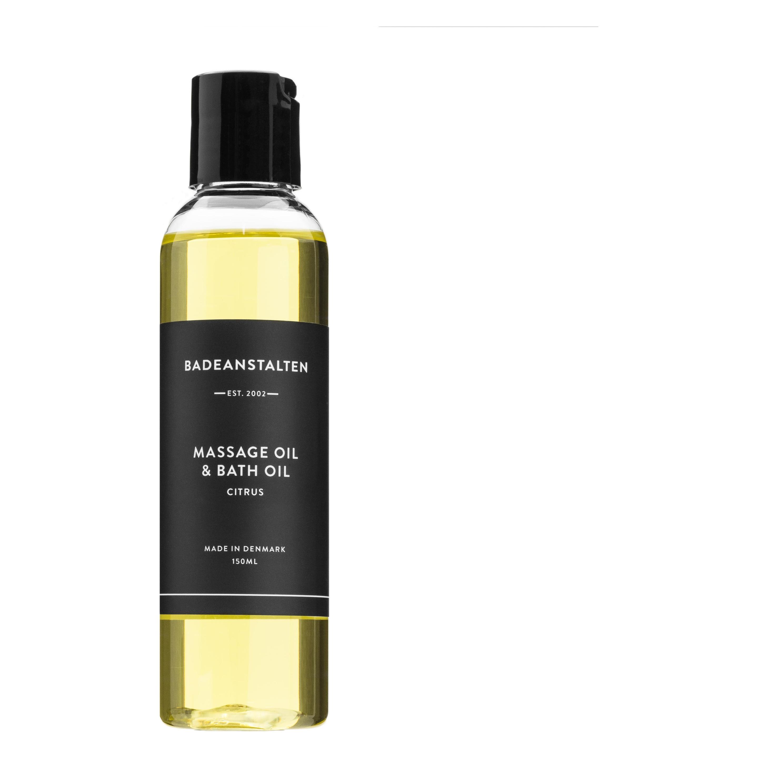 Badeanstalten - Bath & Massage Oil - Refreshing Citrus - 150 ml (Badeöl, 150 ml) (034036)