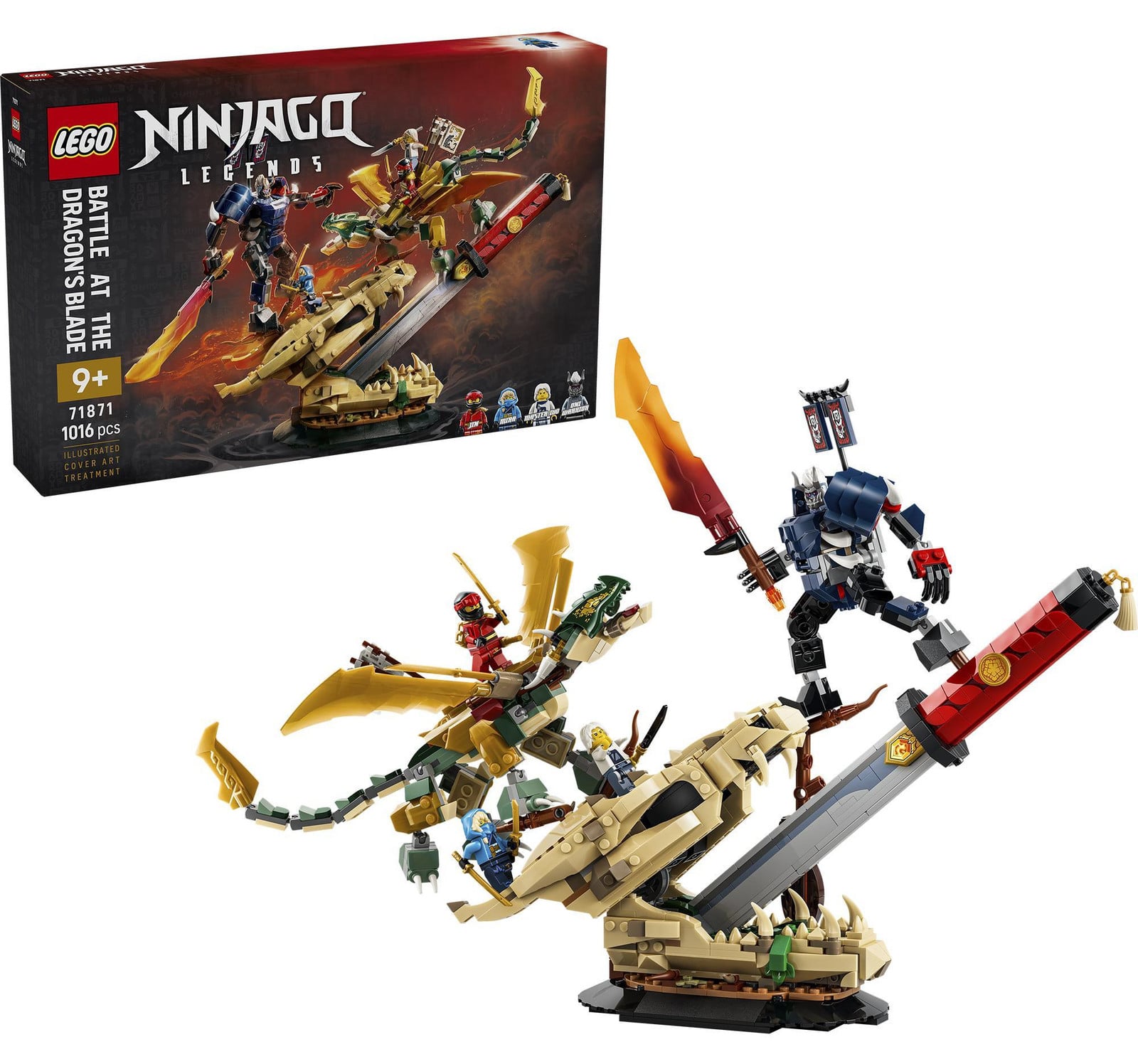 LEGO NINJAGO 71871 Strijd bij het Drakenzwaard