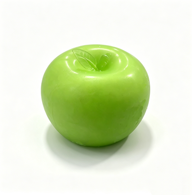JoyToys Green Apple Stress Ball Crunchy Squishy Toy For Sensory Relief & Grip Strength Training b 1pcs