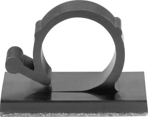 HellermannTyton MAGRA13-PA66/NDFEBR5-BK (15) Kabelclip 151-04465 Bündel-Ø-Bereich 13mm (max) Schwarz 15St.
