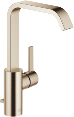 Dornbracht IMO Waschtischarmatur 33528671-27 mit hohem Auslauf, Light Gold gebürstet