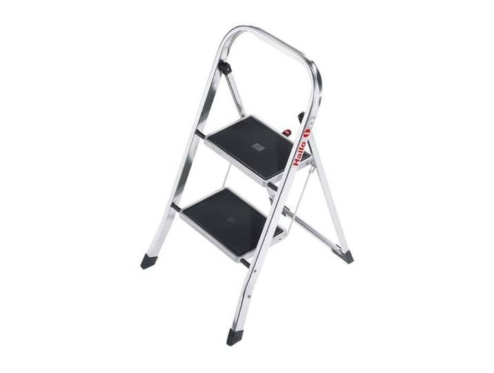 Marche pied 2 marches pliable antidérapant en aluminium Hailo K30
