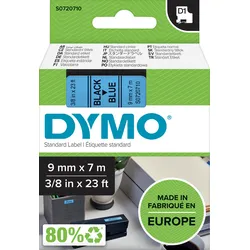 DYMO D1 40916 - DYMO D1 Schriftband, 9mm, schwarz/blau