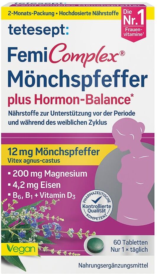 Tetesept Femi Complex Mönchspfeffer Filmtabletten