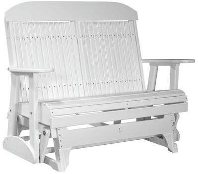 Luxcraft Outdoor All-Weather Poly Lumber Classic Glider