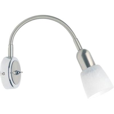 Brilliant Sofia 55390/77 Wandstrahler E14 40W Energiesparlampe Eisen, Chrom