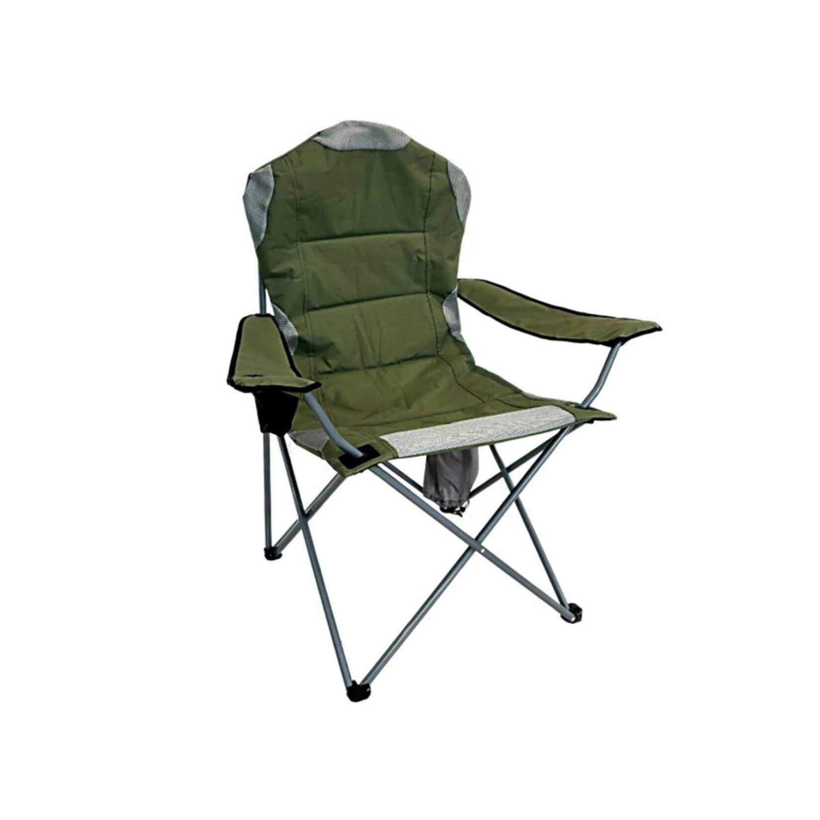 Premium Klappstuhl mit Tragetasche, für Camping, Festival & Angeln
