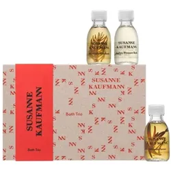 Susanne Kaufmann, Beauty Geschenkset, Bath Trio Set - Pflegendes Badeöl, entspannendes Badeöl und pflegendes Schaumbad (Körperpflegeset)