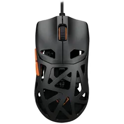Deltaco Ultra-Lightweight - Gaming Mouse (Kabelgebunden), Maus, Schwarz