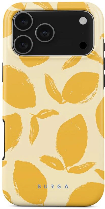 iPhone 17 Pro Max Burga Tough Fashion Cover - MagSafe Kompatibel - Lemon Tart