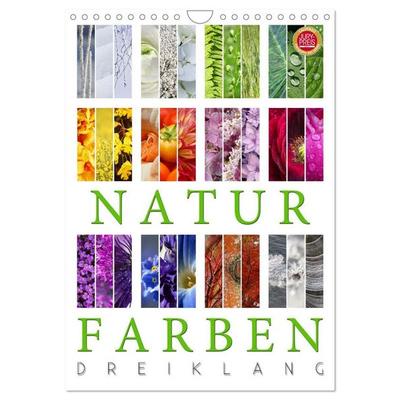 Natur Farben Dreiklang (Wandkalender 2026 DIN A4 hoch), CALVENDO Monatskalender
