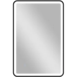 BADSPIEGEL Aluminiumlegierung Hartglas Schwarz
