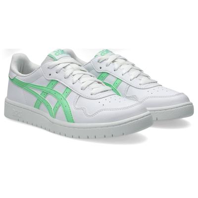 Sneaker ASICS SPORTSTYLE "JAPAN S", Damen, Gr. 39, weiß (weiß, menthol), Synthetik, Schuhe Sneaker