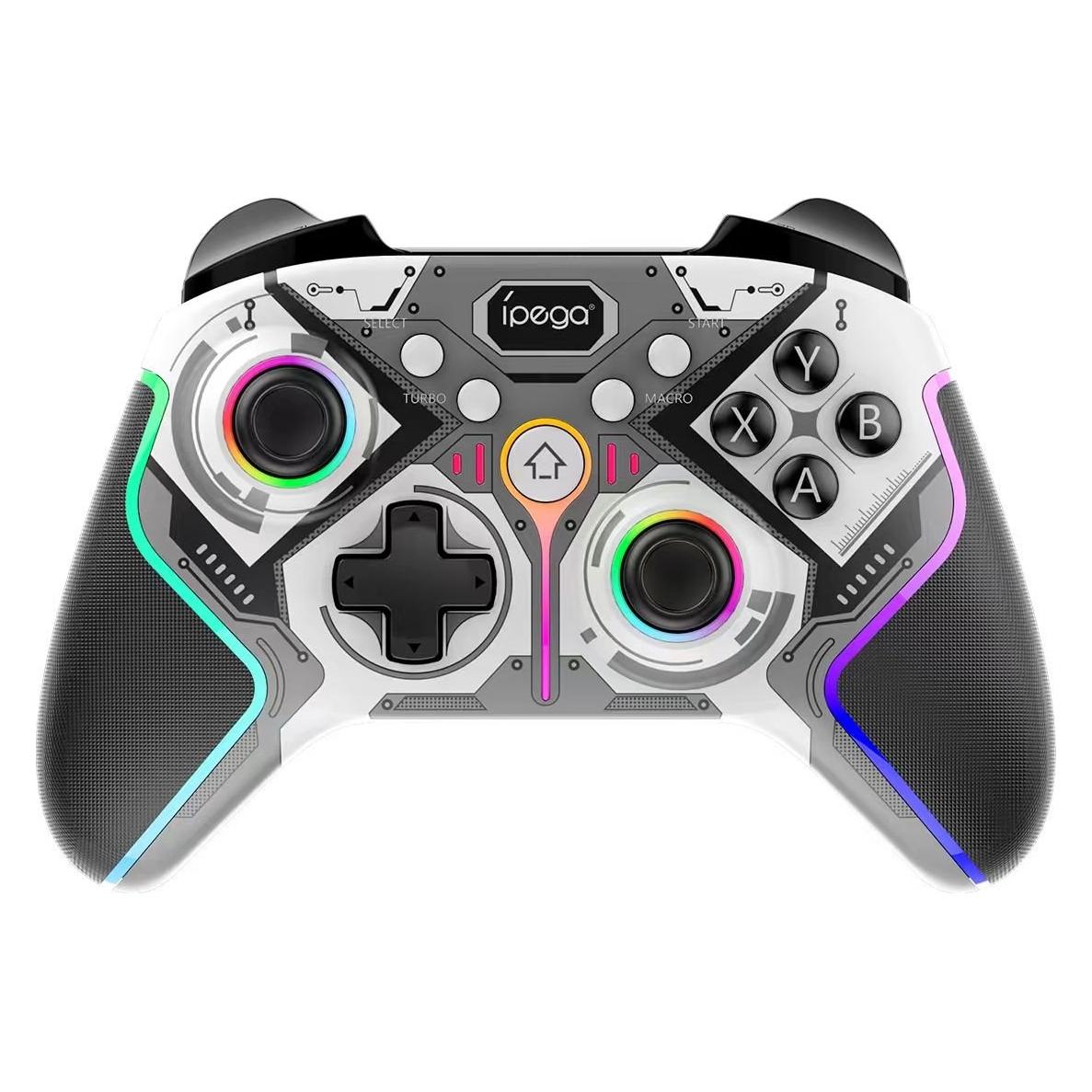 iPega 9666HH Bluetooth RGB Gamepad for Android/iOS/PS3/PS4/PC/N-Switch Gray (Android, iOS, PC, PS3, PS4, Switch) (PG-9666HH)