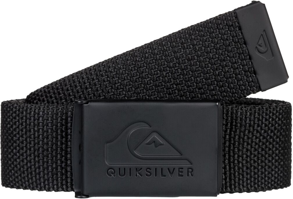 Stoffgürtel QUIKSILVER "Principal Schwack", Herren, schwarz, Kunstfaser, Gürtel Stoffgürtel schwarz Einheitsgröße