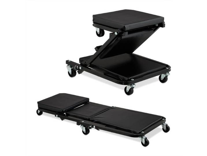 Relaxdays Tabouret d'atelier pliable