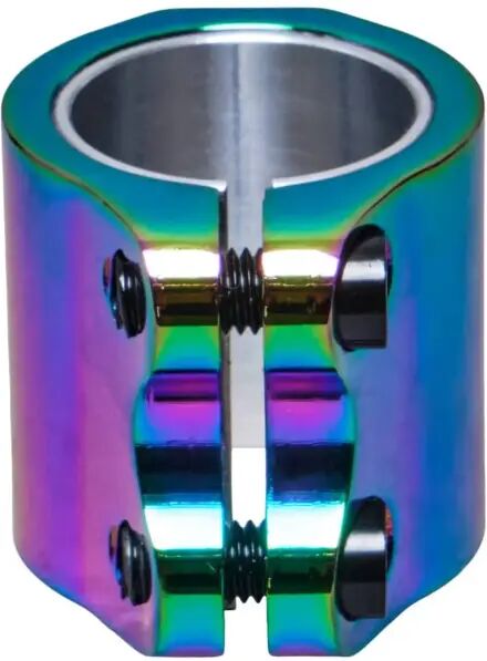 Stunt Scooter Clamp Trynyty Simple Double (Oil Slick)