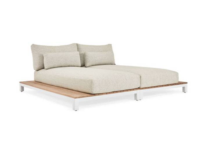 Suns Evora Daybed Teak/Quick dry foarm