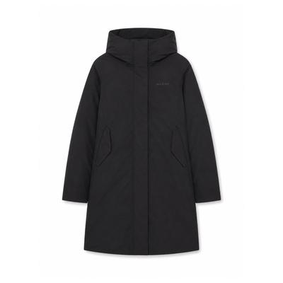 Mazine - Women's Functional Padded Long Coat - Mantel Gr L schwarz