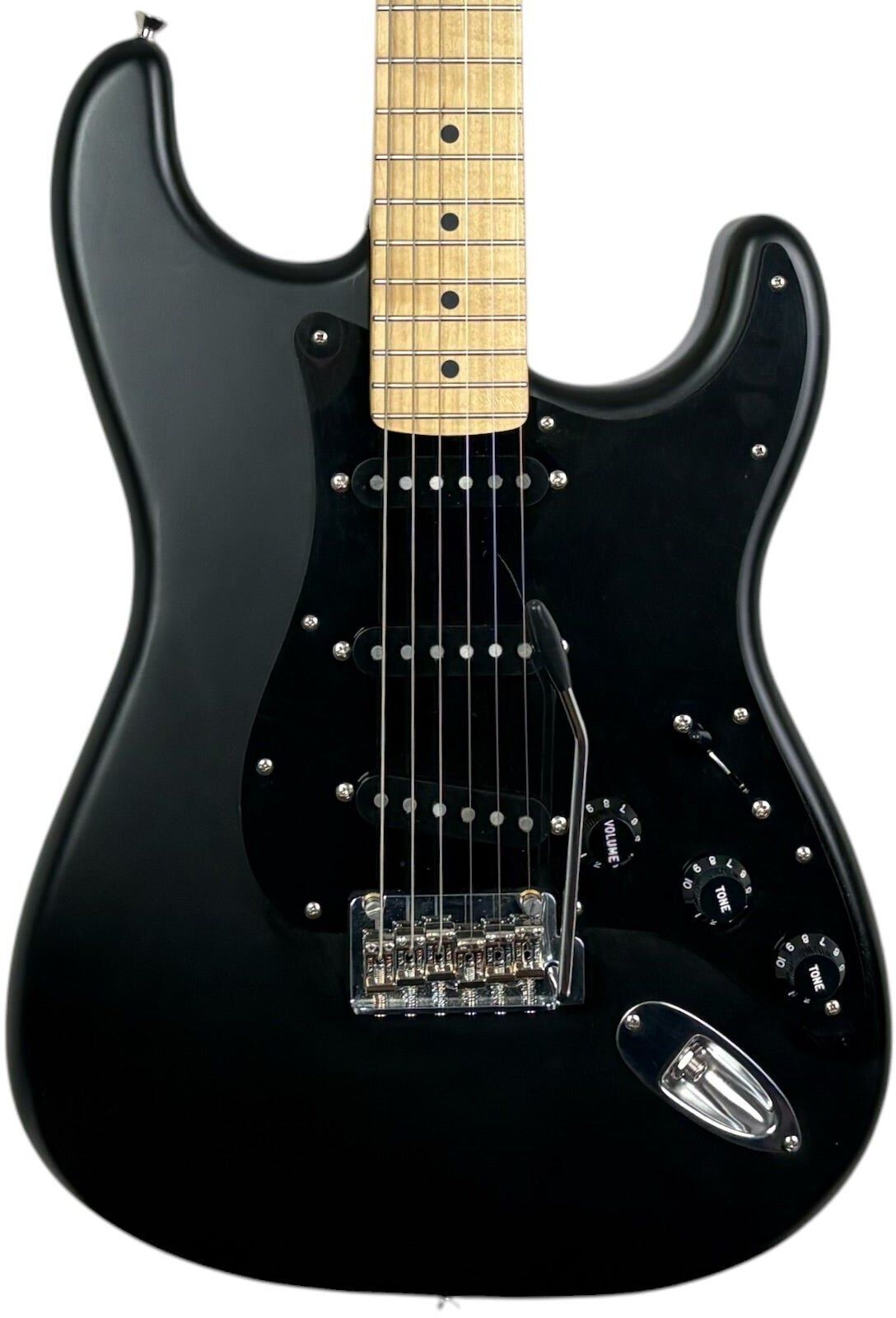 Fender Japan Hybrid II Stratocaster 2022 - Matte Black   mattschwarz - Refurbished