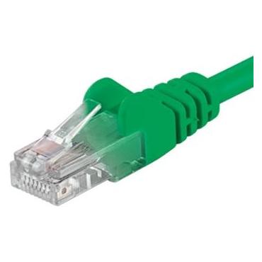 PremiumCord Patch cable UTP RJ45-RJ45 level CAT6, 0.25m, green (UTP, CAT6, 0.25 m) (8592220012670)