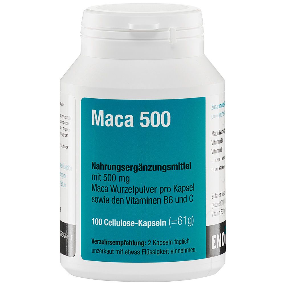 Maca 500 Kapseln 100 St