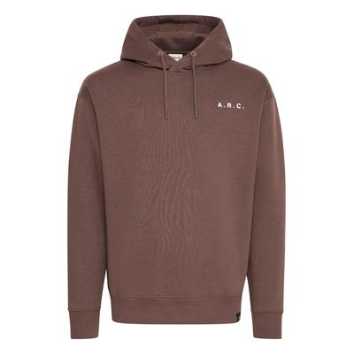 Kapuzenpullover SOLID "Kapuzenpullover SDHanno", Herren, Gr. XL, braun (java), Obermaterial: 60% Baumwolle CO. 40% Polyester PES., Pullover Kapuzenpullover