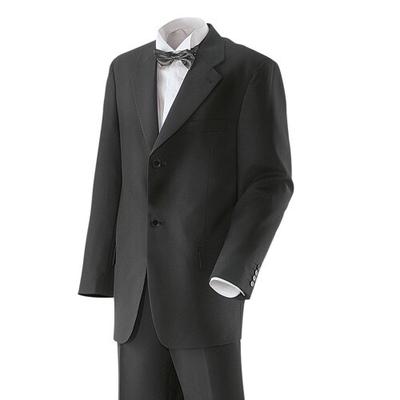 Exner 505 - Herrensakko 2-Knopf : schwarz (Business) 53% Polyester 43% Schurwolle 4% Elasthan 52