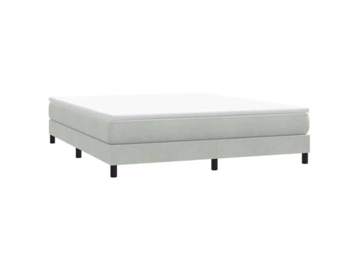 RJPLMFV Lattenrost, Velours, 180 x 210 cm, ohne Matratze Robuster Bettgestell, weicher und glatter Stoff, stabile Füße, optimaler Komfort
