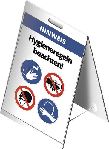 Cimco 182802 Warnaufsteller Hygieneregeln beachten! 1St.