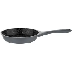 Schäfer Bratpfanne Ø24cm 1,7L Aluminium Phenolharz Pfanne Induktion Antihaft Beschichtung silber
