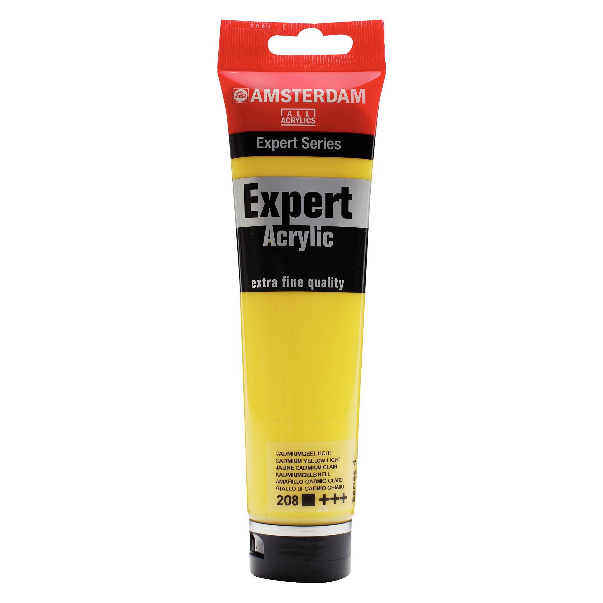 Amsterdam Expert Acrylfarbe Tube 150 ml Kadmiumgelb Hell 208 (150 ml) (ROY-19152080)