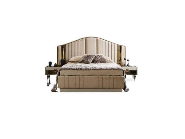 Xlmoebel Polsterbett Luxus Bett im italienischen Stil mit elegantem Design und Komfort (Bett), Hergestellt in Europa