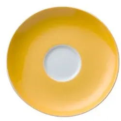 6er-Set Thomas Untertasse Sunny Day Ø 12 cm Porzellan Gelb S (Small)