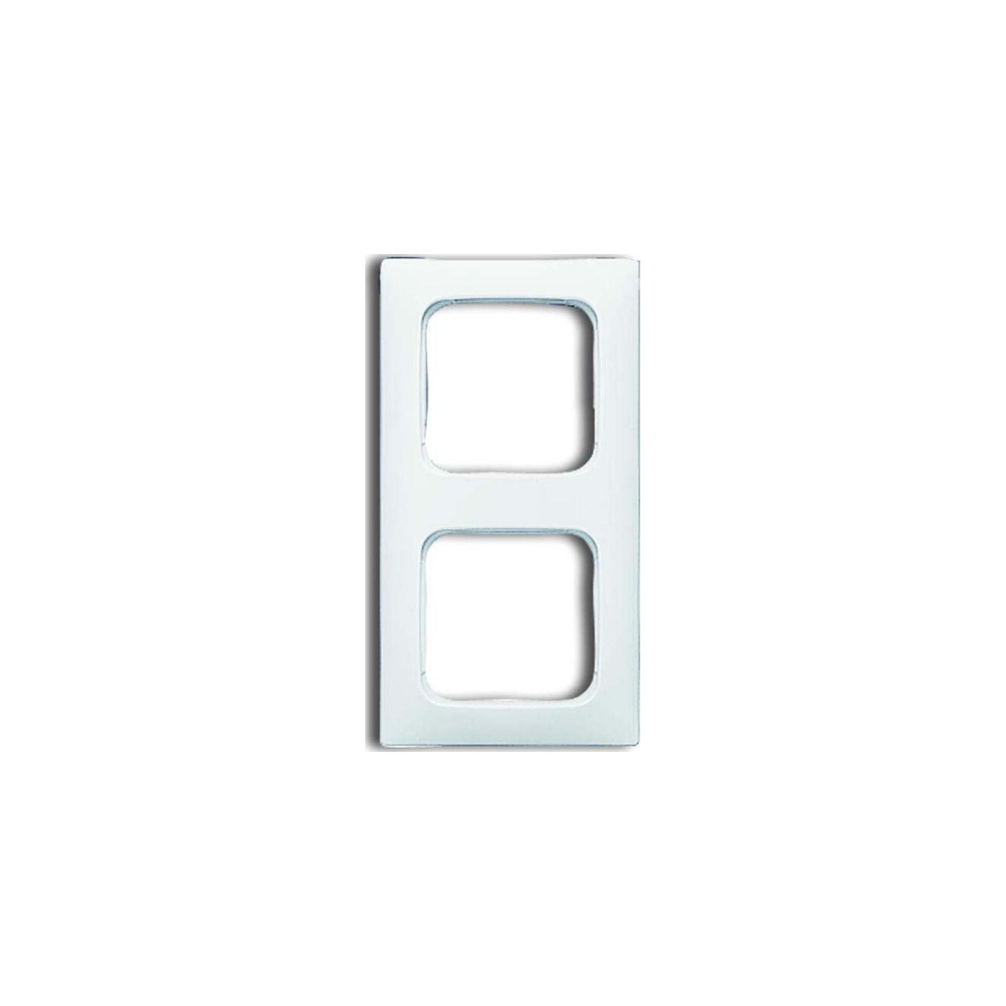 Busch-Jaeger Rahmen 2-fach aws, f.Kanalabdeck. 2512-214K-102 (2CKA001725A1495)