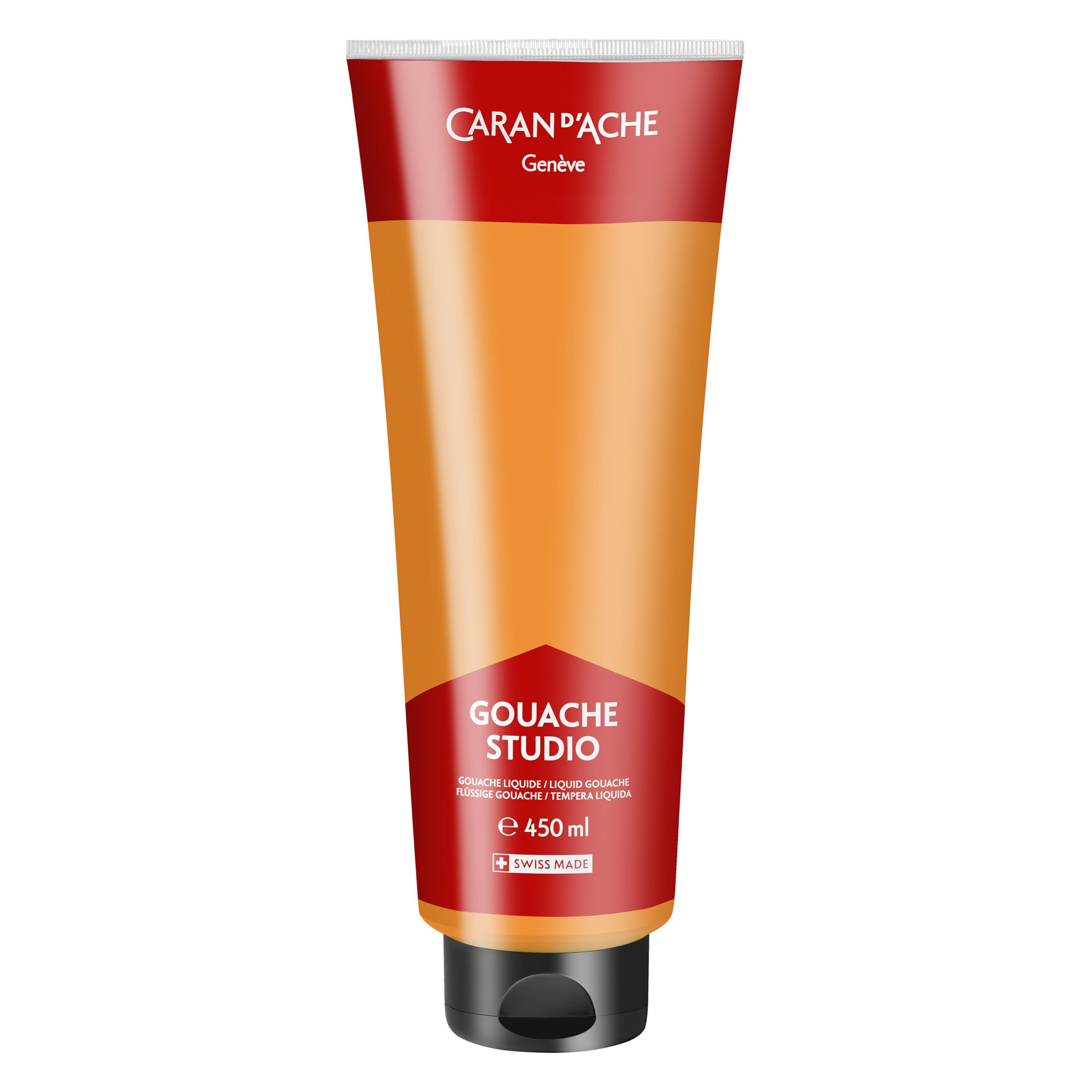 Caran d'Ache Gouache Studio Tube 450ml Orange 030 (450 ml) (2340.030)