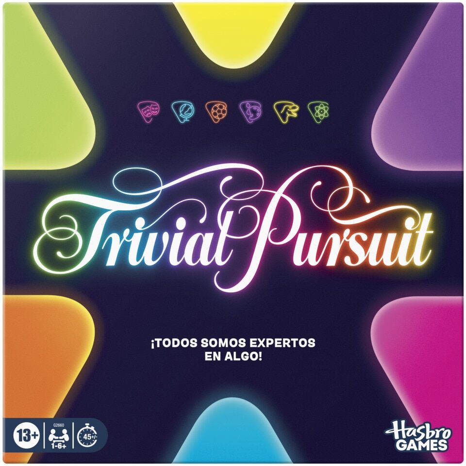 Hasbro Juego de mesa Trivial Pursuit .