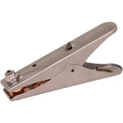 Dehn Erdungszange Niro 546001 ohne Stahlspitzen, SAT Zubehör, Silber