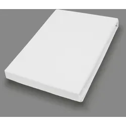 Spannbettlaken 180x200 weiß (BT 180x200 cm) - weiß - BT 180x200 cm
