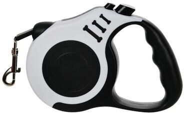 Uplift Essentials Automatic Retractable Dog Leash Lead white 5 M (16.4 Ft)