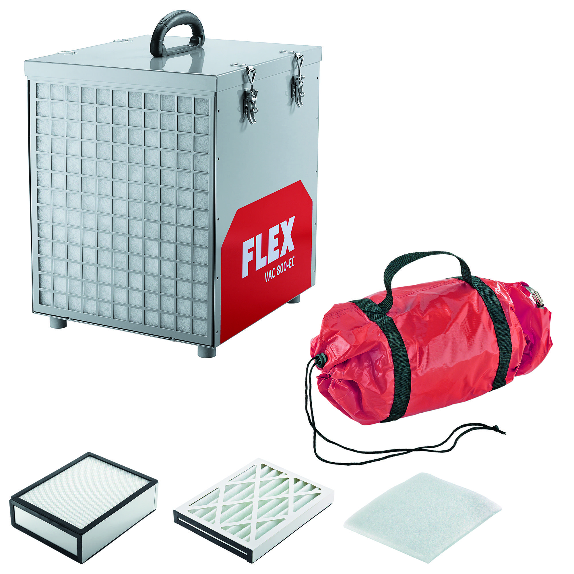 Flex Luftreiniger VAC 800-EC Air Protect 14 Set (mit HEPA-14 Filter)