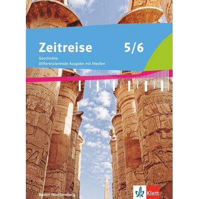 Zeitreise 5/6. Differenzierende Ausgabe Baden-Württemberg, Set von , Klett Schulbuchverlag, 978-3-12-462001-9