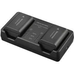 Olympus BCX-1 (Kamera Akku Ladegerät), Kamera Stromversorgung, Schwarz