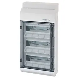 Hensel KV 90-Automatengehäuse 36 TE, IP 65 KV 9336 NT