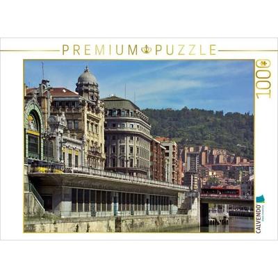 CALVENDO Puzzle Altstadt von Bilbao | 1000 Teile Lege-Größe 64 × 48 cm Foto-Puzzle für glückliche Stunden