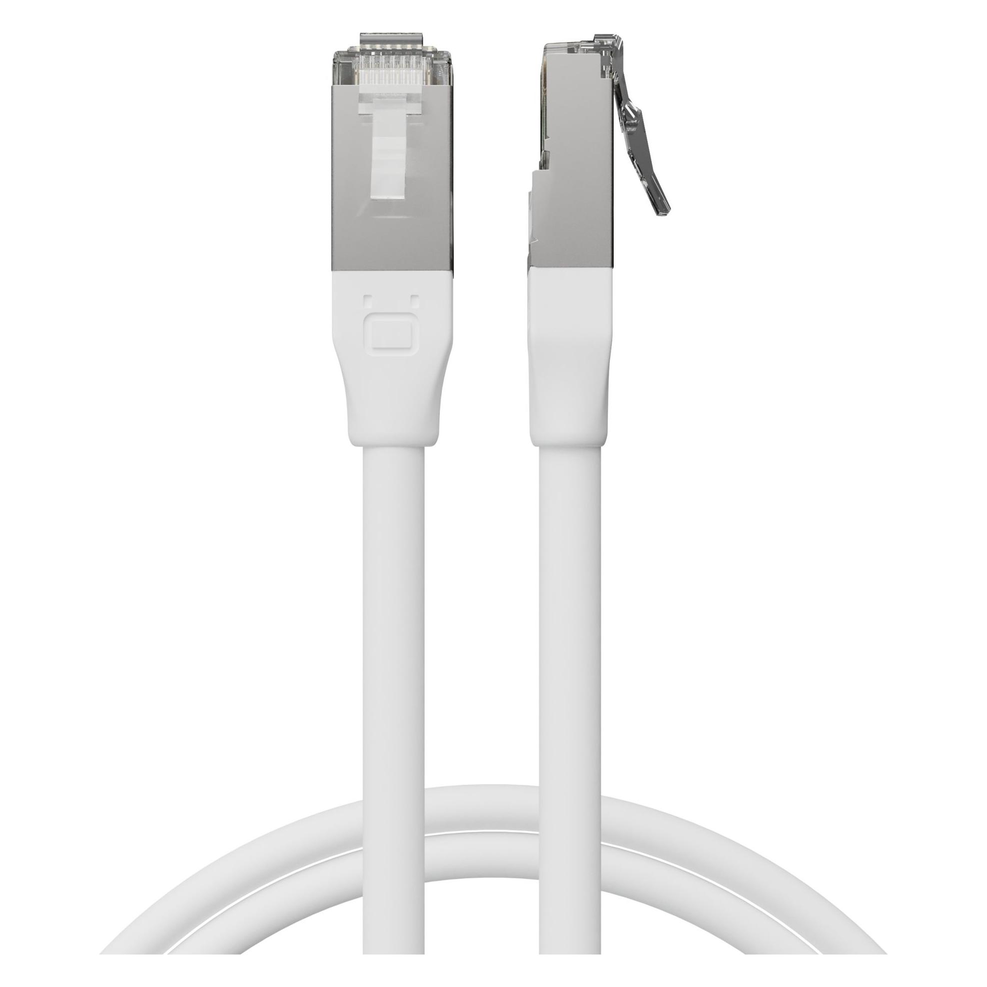 Broadbe Outdoor Patch Cable 10G White 1m BTP-O26C6A-WT-1M (1 m) (BTP-O26C6A-WT-1M)