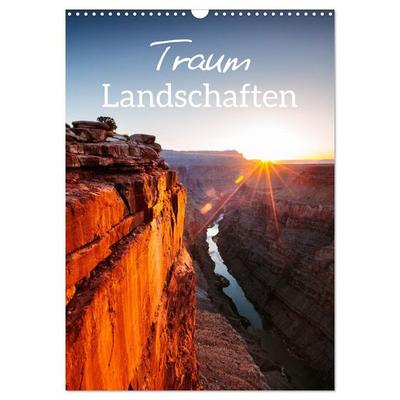 Traumlandschaften - Atemberaubende Naturszenen (Wandkalender 2026 DIN A3 hoch), CALVENDO Monatskalender
