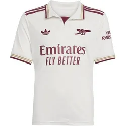 ADIDAS Kinder Trikot FC Arsenal 25/26 Ausweichtrikot, Größe 128 in Weiß Weiß