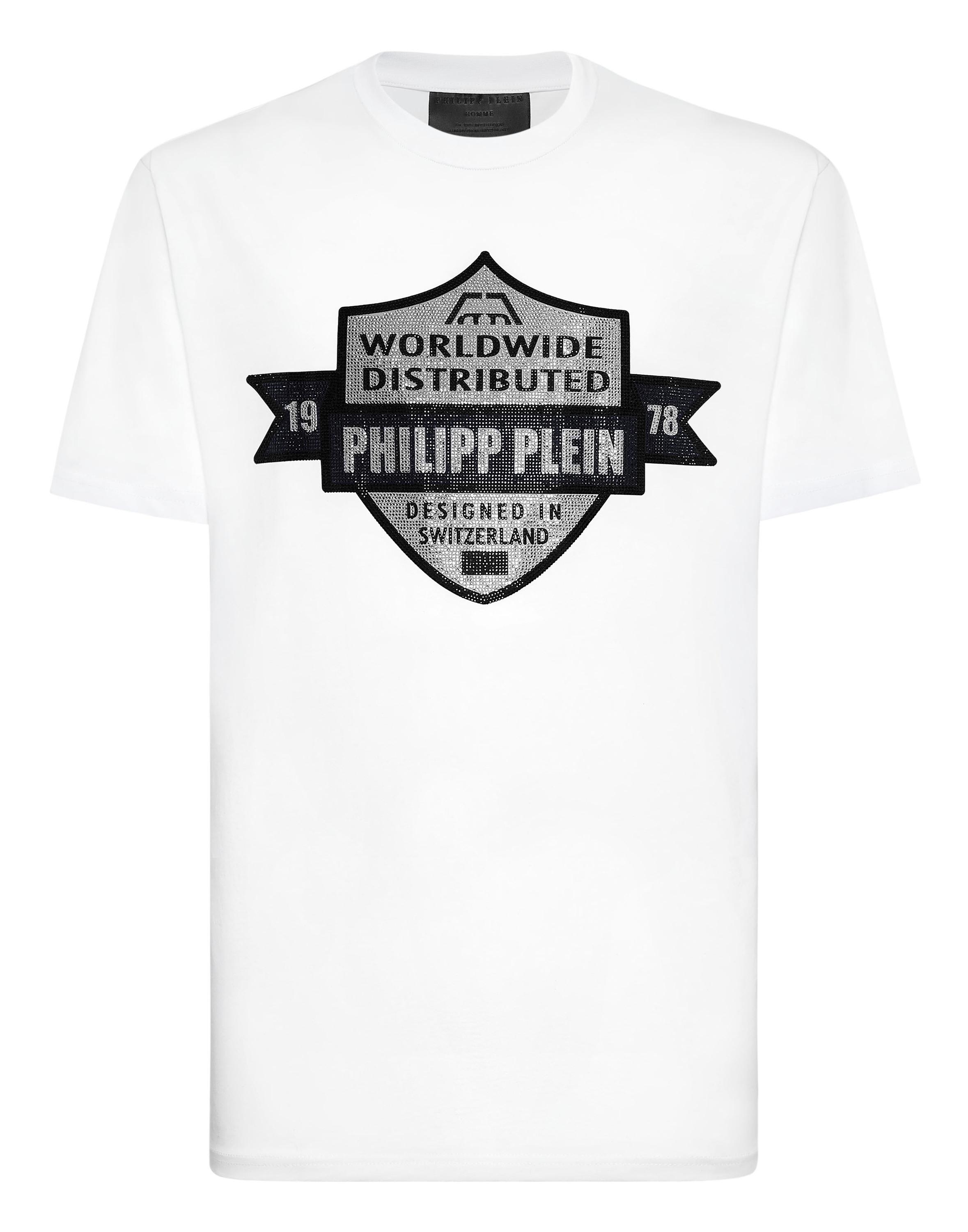 T-Shirt Rundhalsausschnitt Ss Crest