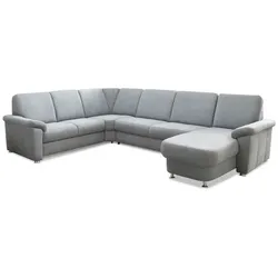 ComfortPlan Wohnlandschaft Terrassa Stoff Blau Ice